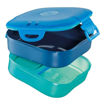 Picture of MAPED LUNCH BOX 1.4 LITRES BLUE/LIGHT GREEN